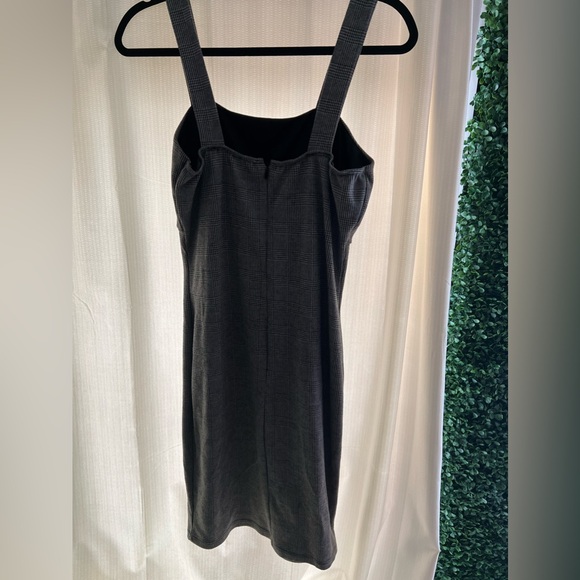 2/$22✨ Grey Plaid Dress - Picture 3 of 3